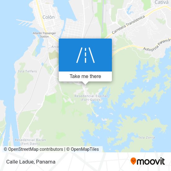 Mapa de Calle Ladue