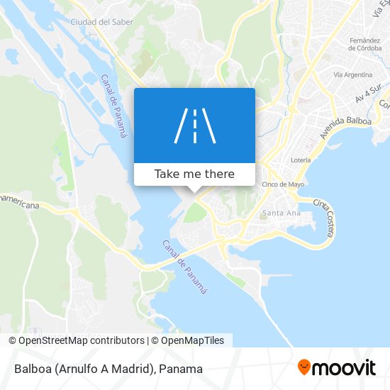 Balboa (Arnulfo A Madrid) map