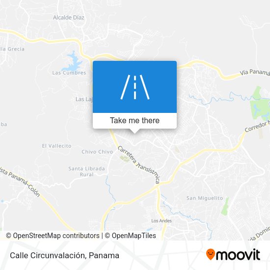 Calle Circunvalación map