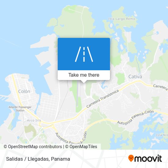 Mapa de Salidas / Llegadas