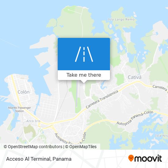 Acceso Al Terminal map