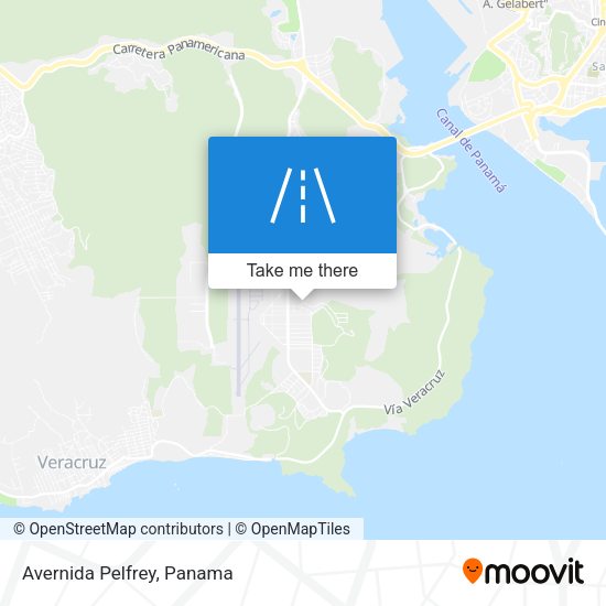 Mapa de Avernida Pelfrey