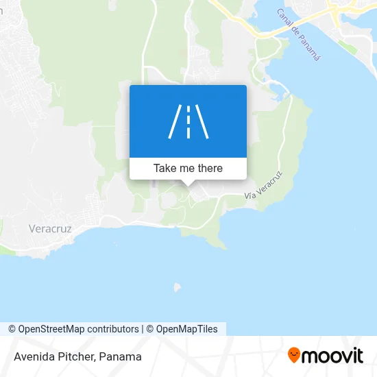 Avenida Pitcher map