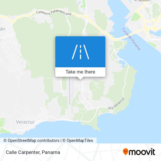 Mapa de Calle Carpenter