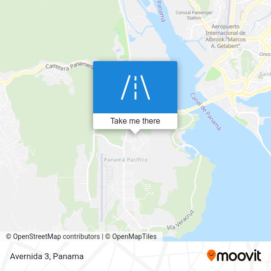 Avernida 3 map