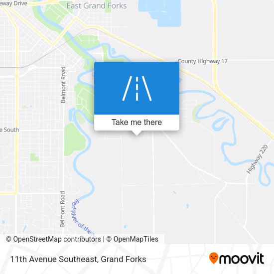 Mapa de 11th Avenue Southeast