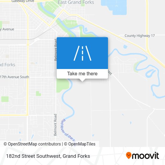 Mapa de 182nd Street Southwest