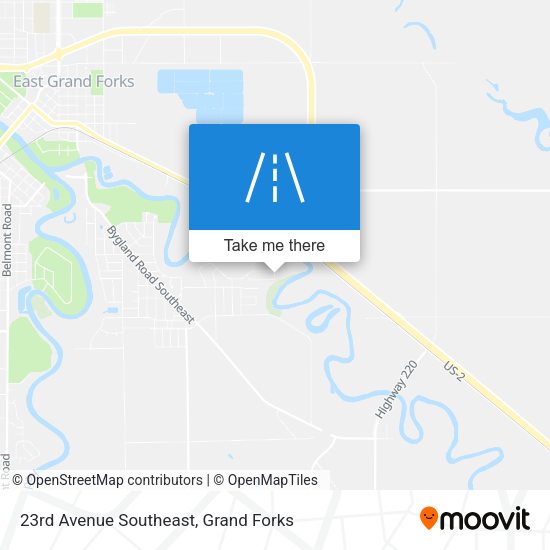 Mapa de 23rd Avenue Southeast