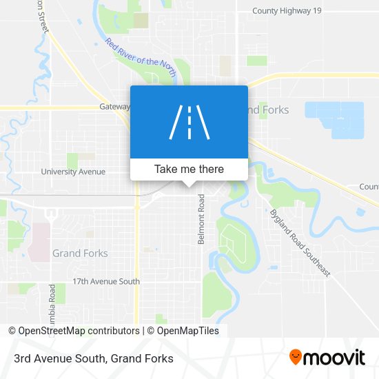 3rd Avenue South map