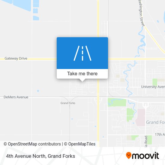 Mapa de 4th Avenue North