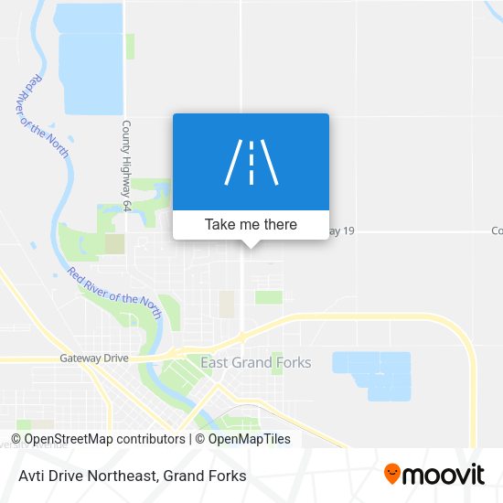 Avti Drive Northeast map