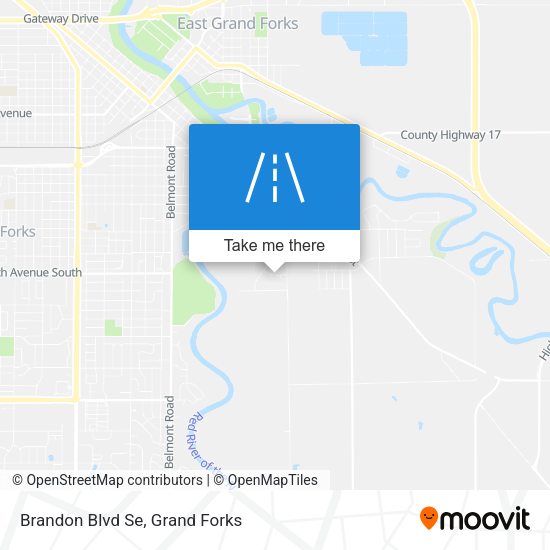 Mapa de Brandon Blvd Se