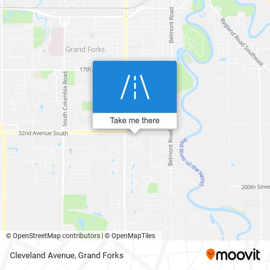 Cleveland Avenue map