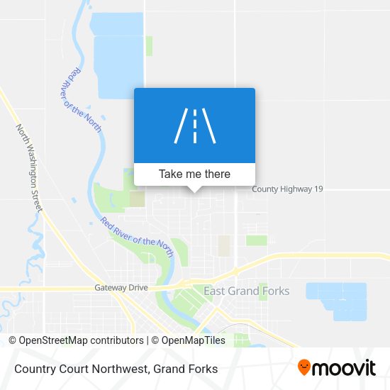 Country Court Northwest map