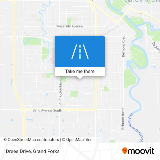 Drees Drive map