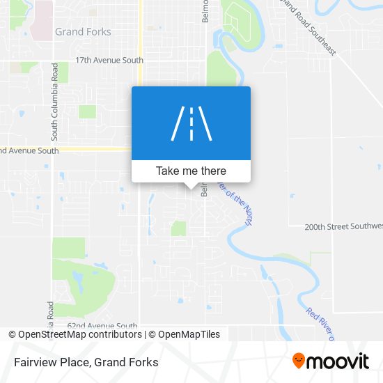 Fairview Place map