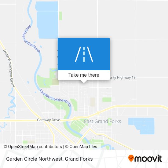 Mapa de Garden Circle Northwest