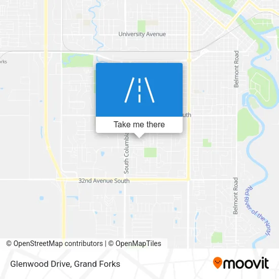 Mapa de Glenwood Drive