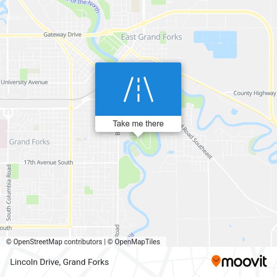 Mapa de Lincoln Drive