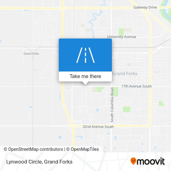 Lynwood Circle map