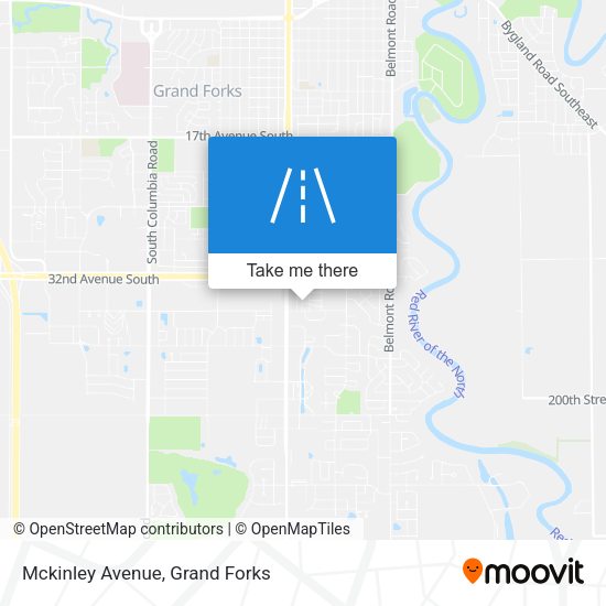 Mapa de Mckinley Avenue