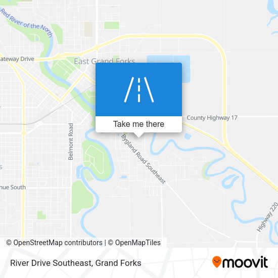 Mapa de River Drive Southeast