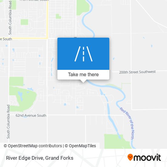 River Edge Drive map