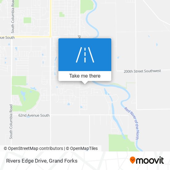 Rivers Edge Drive map