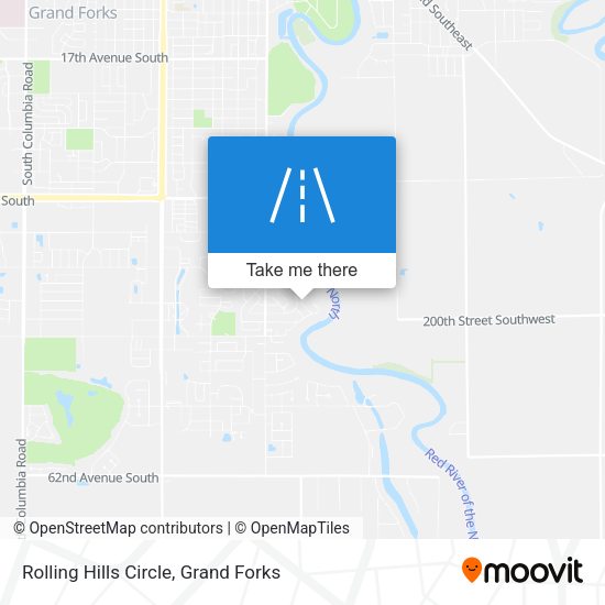 Rolling Hills Circle map