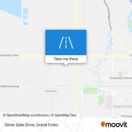 Silver Gate Drive map