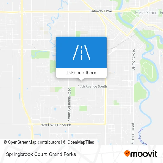 Springbrook Court map