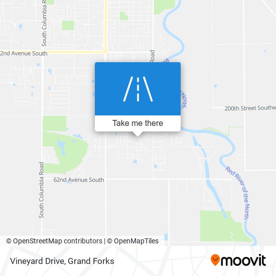 Vineyard Drive map