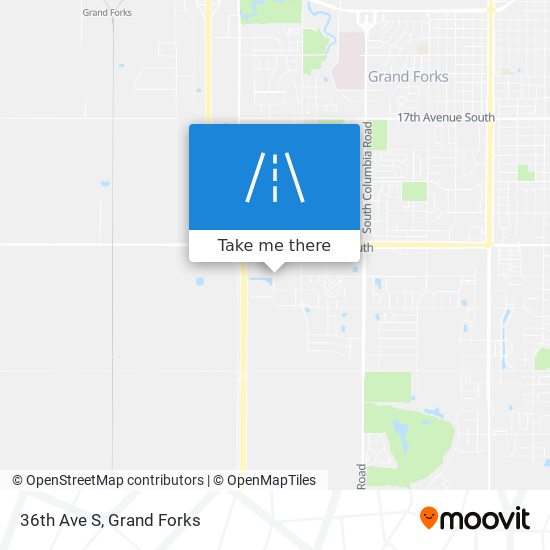 36th Ave S map