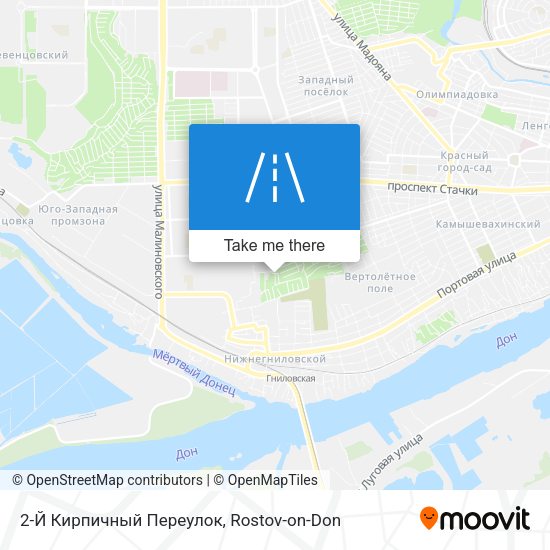 2-Й Кирпичный Переулок map