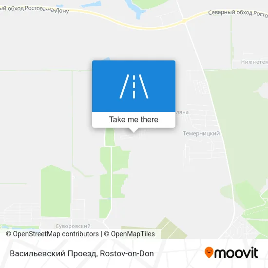 Васильевский Проезд map