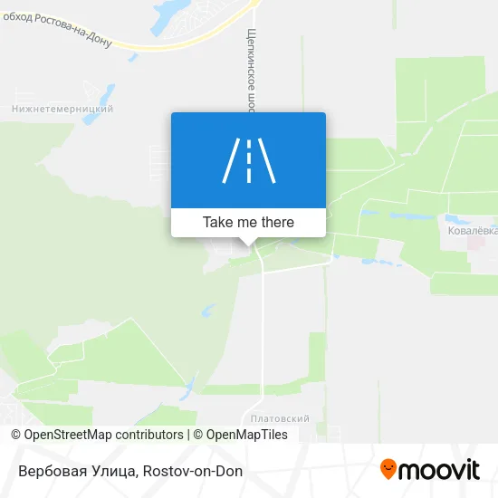 Вербовая Улица map