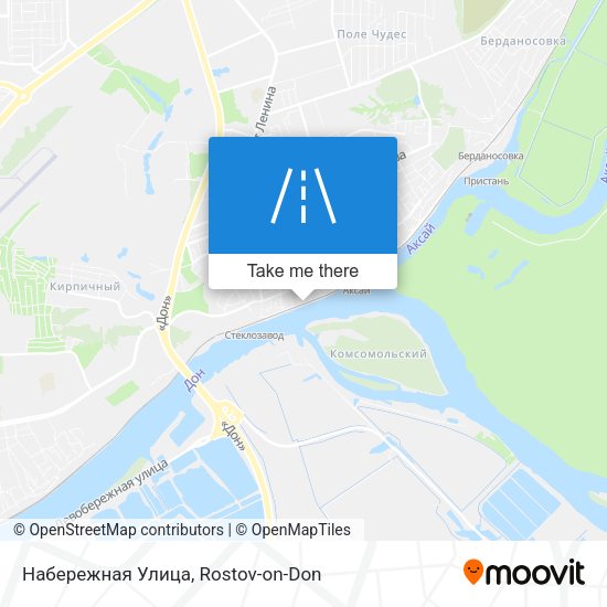 Набережная Улица map