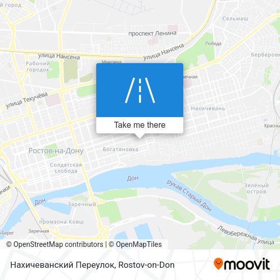 Нахичеванский Переулок map