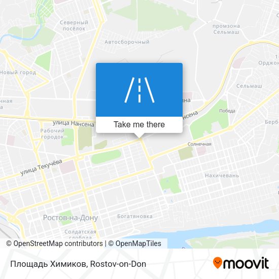Площадь Химиков map