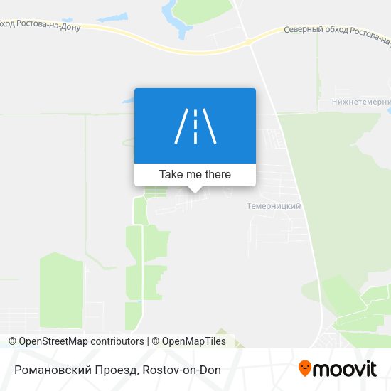Романовский Проезд map