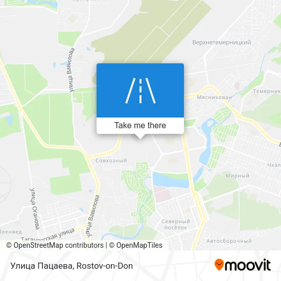 Улица Пацаева map