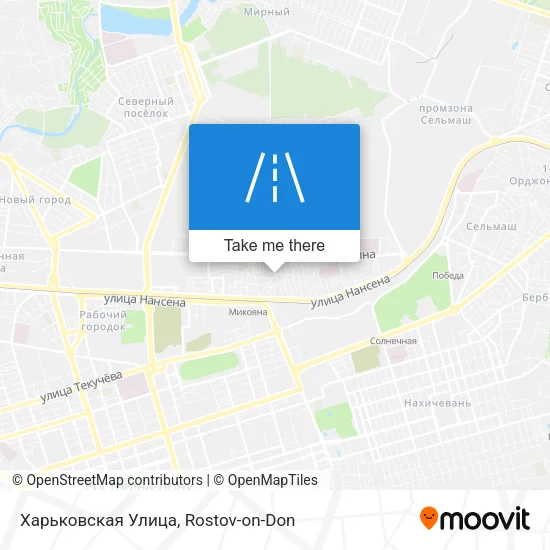 Харьковская Улица map