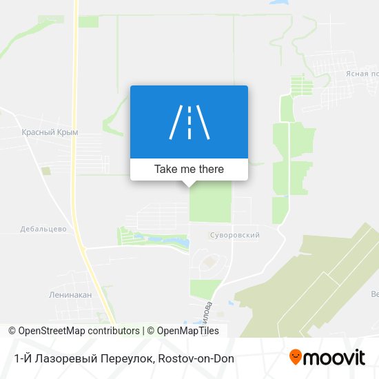1-Й Лазоревый Переулок map