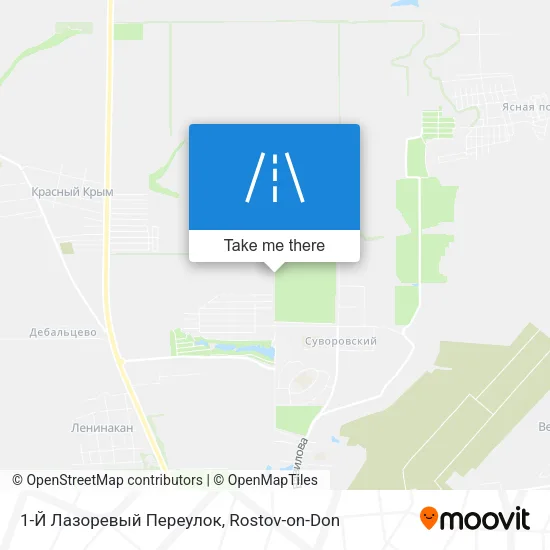 1-Й Лазоревый Переулок map