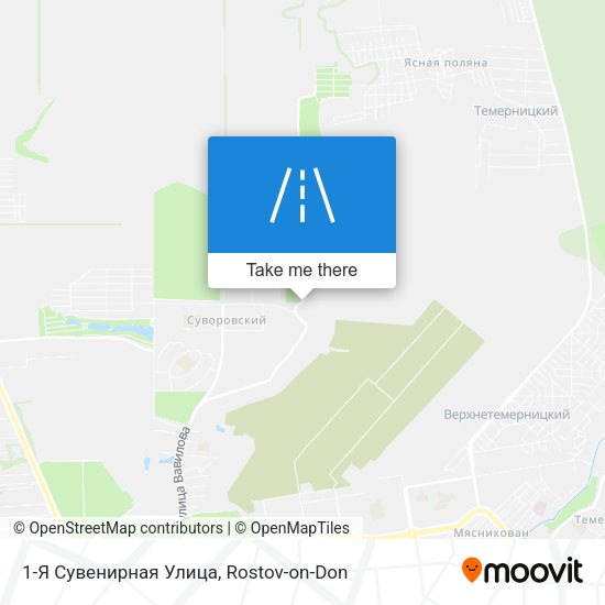 1-Я Сувенирная Улица map