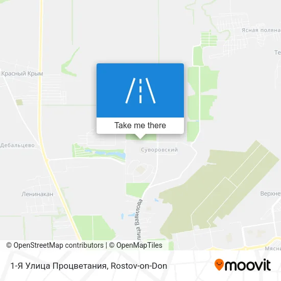 1-Я Улица Процветания map