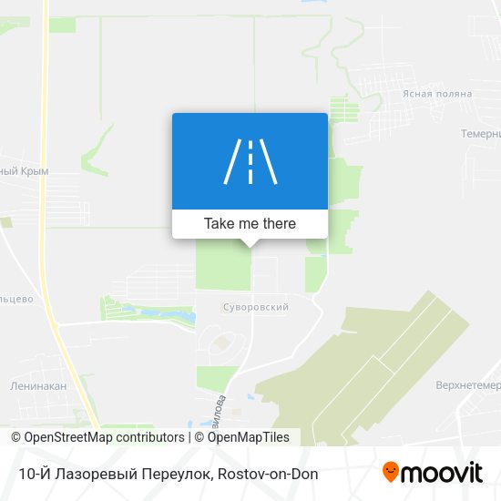 10-Й Лазоревый Переулок map