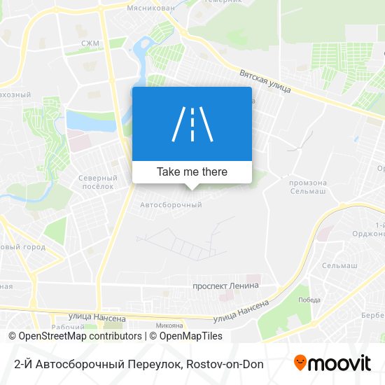 2-Й Автосборочный Переулок map