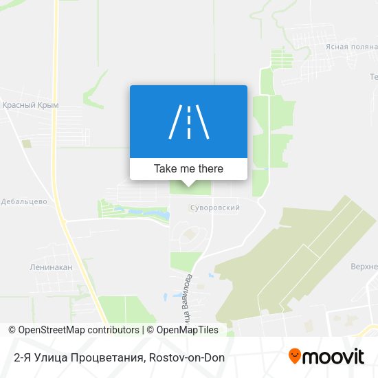 2-Я Улица Процветания map