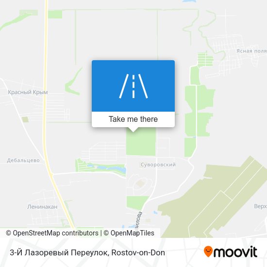 3-Й Лазоревый Переулок map